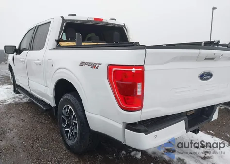 2023 Ford F-150 Xlt из США, поврежденный, VIN 1FTEW1EP4PFA93614